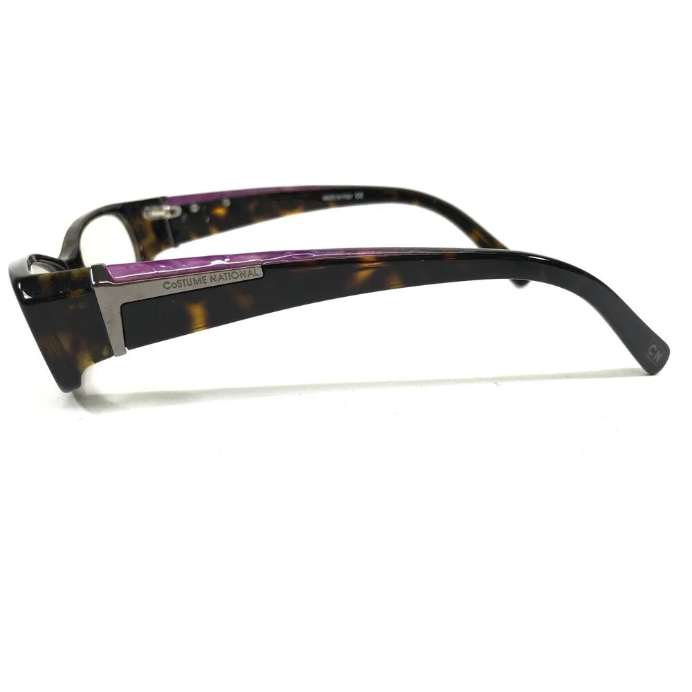 Costume National Eyeglasses Frames CN 2012 04 Purple Tortoise Full Rim 52-15-130